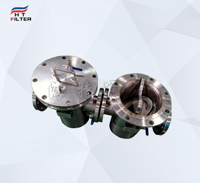 DN450不锈钢篮式过滤器